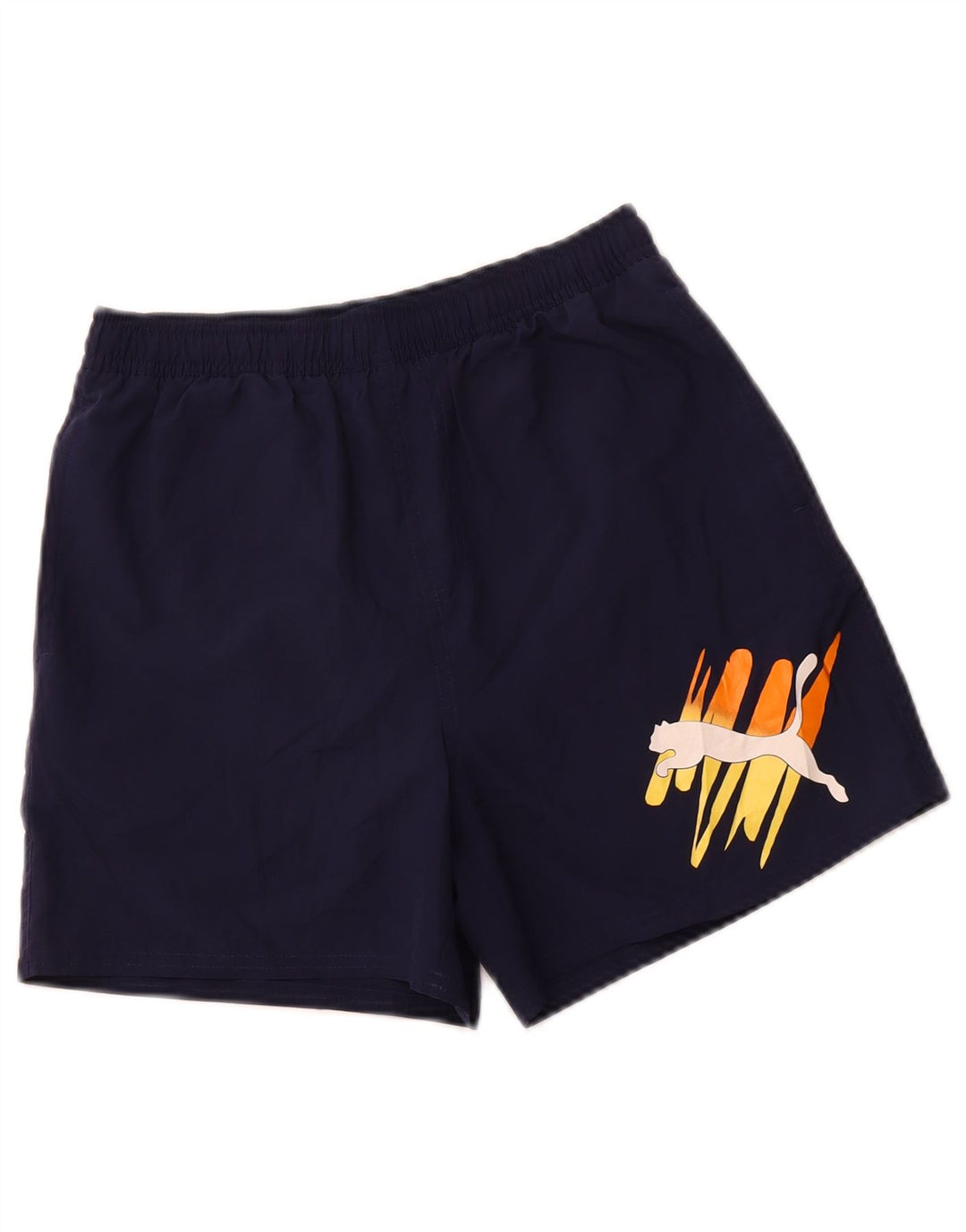 Pantaloncini sportivi grafici PUMA da ragazzo 15-16 anni blu navy