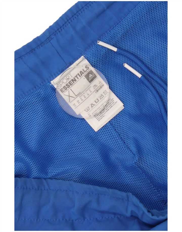 Pantaloncini sportivi da uomo Adidas XL blu poliestere