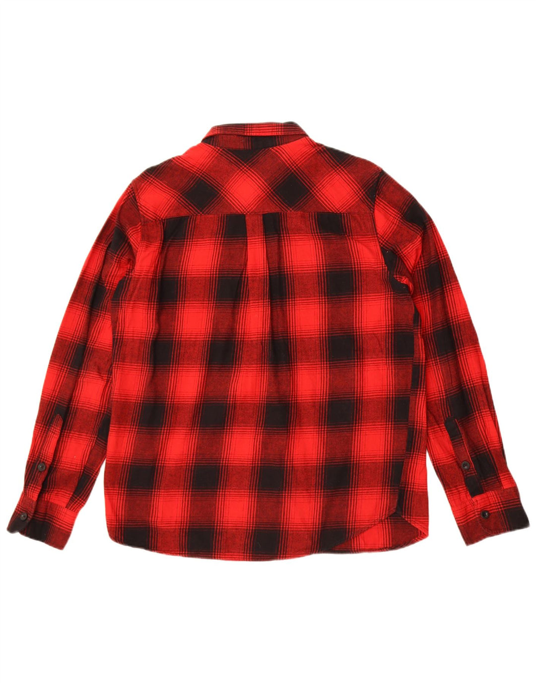 Camicia da uomo in flanella di Mountain Warehouse, cotone a quadri rossi grandi