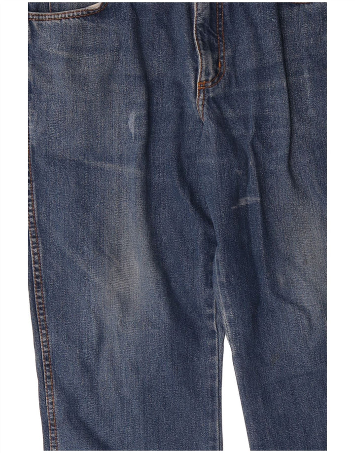 Jeans dritti da uomo Wrangler Ohio W34 L30 cotone blu