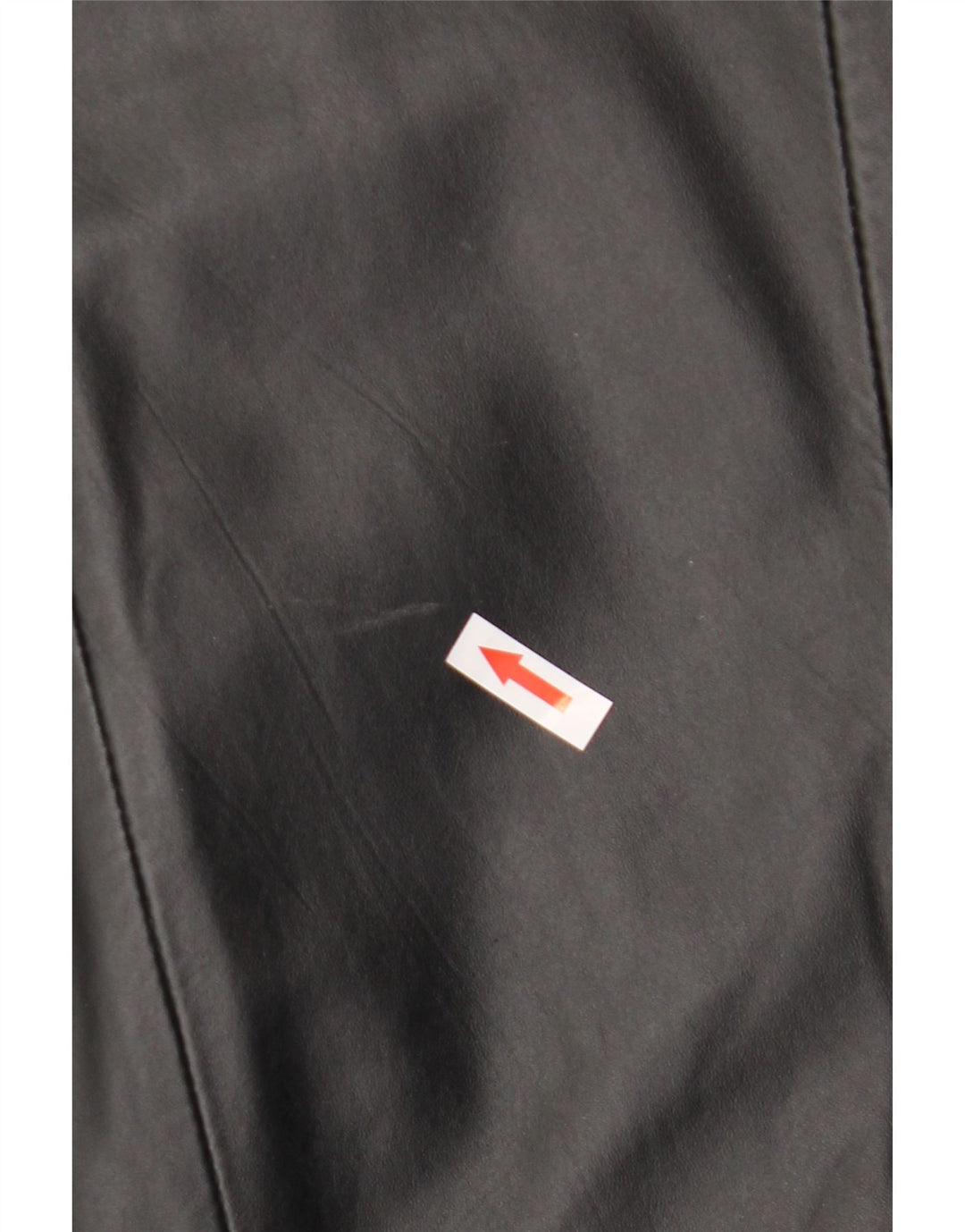 Giacca blazer in pelle da donna a 1 bottone Ann Harvey UK 20 2XL Nera