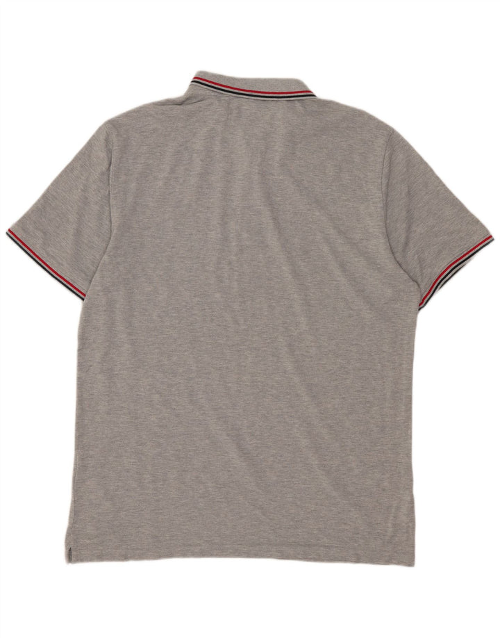 Polo da uomo SUPERDRY 2XL in cotone grigio
