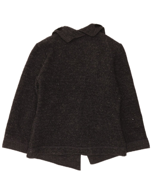 Giacca blazer a 2 bottoni da donna John Bentley UK 10 Small Grey Colourblock