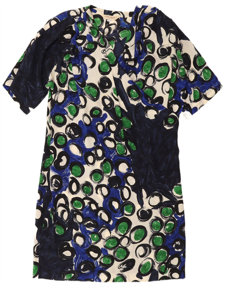 Abito a trapezio da donna Marina Rinaldi taglia 25 grande geometrico multicolore