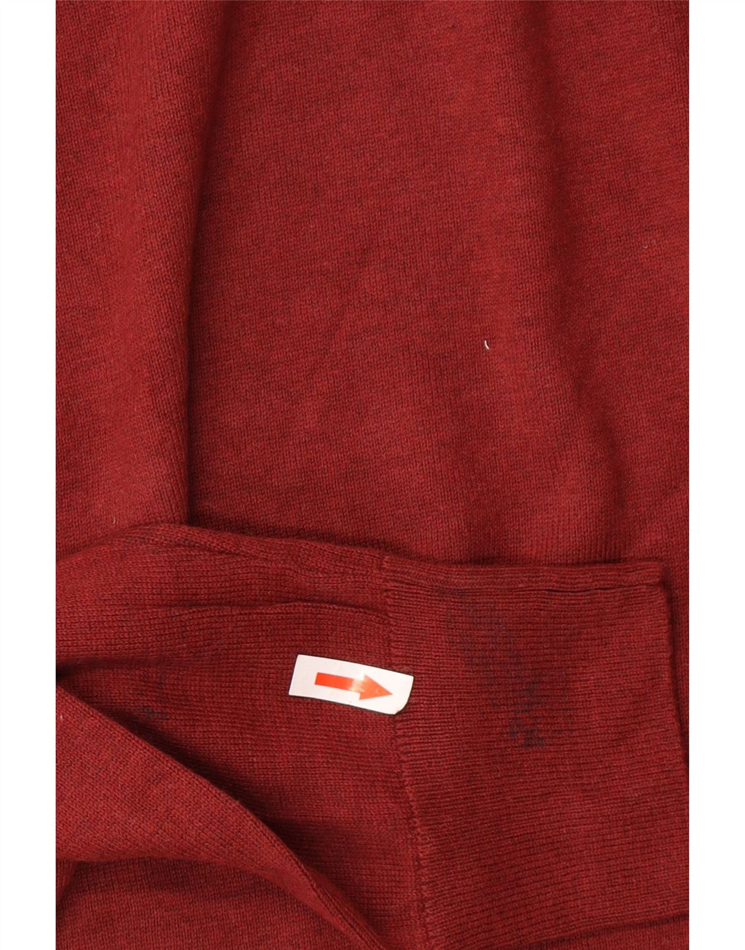 Maglione maglione girocollo da uomo Marks & Spencer in cotone marrone medio medio