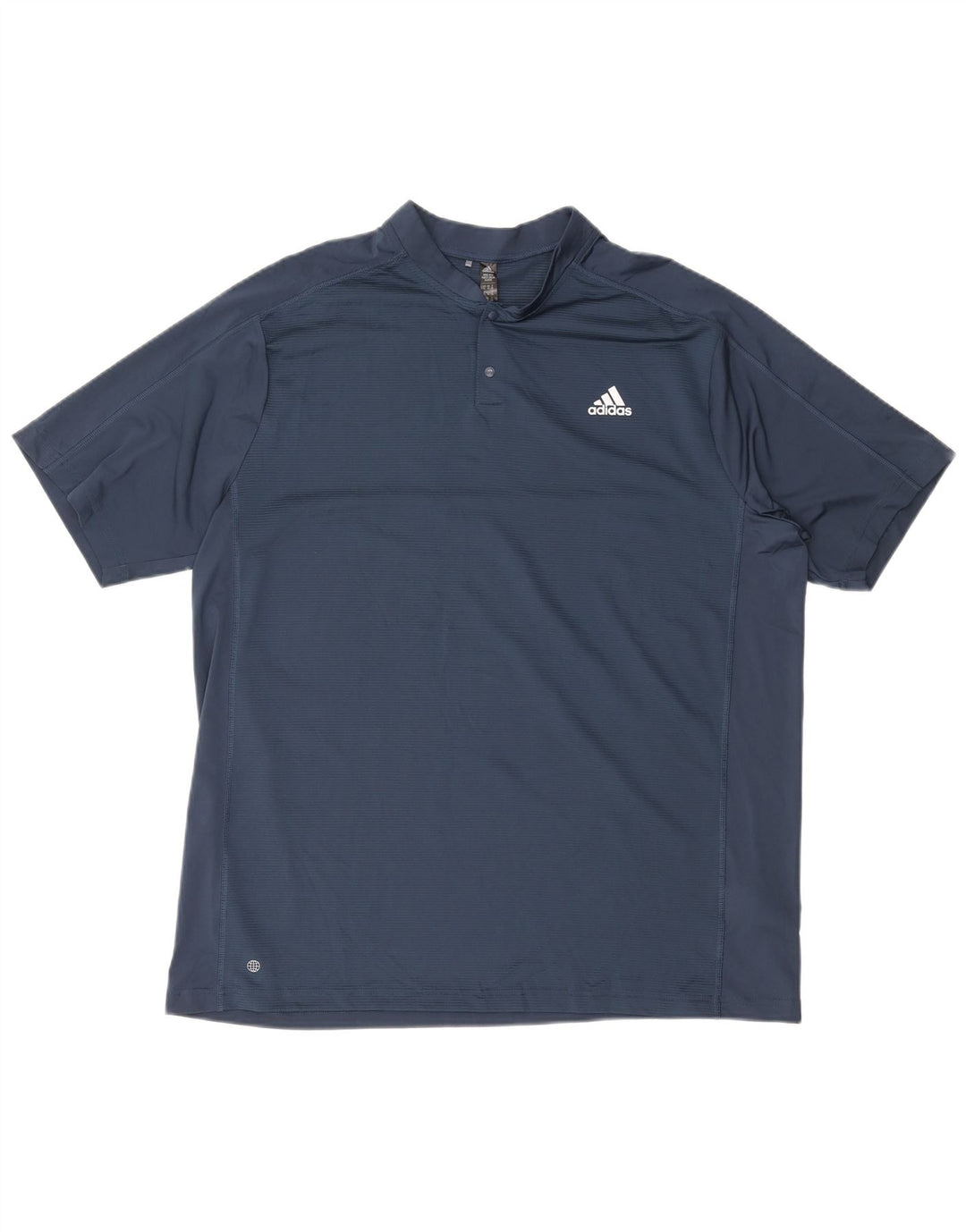 T-shirt Adidas Aeroready da uomo Top XL in poliestere blu navy