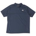 T-shirt Adidas Aeroready da uomo Top XL in poliestere blu navy