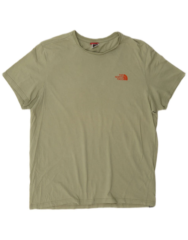 T-shirt da uomo The North Face Top XL in cotone kaki