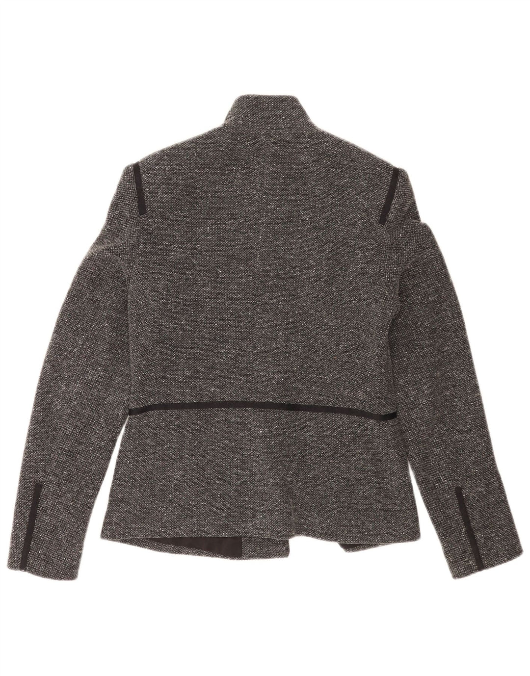 Giacca blazer a 4 bottoni da donna Rene Lezard EU 38 grigio medio chiazzato