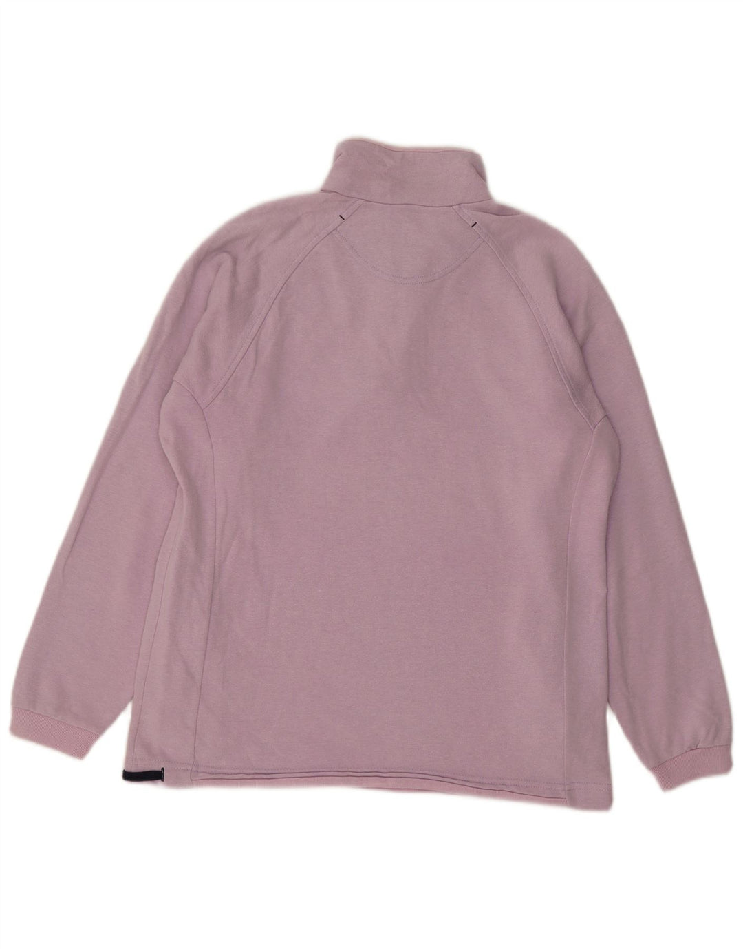 Felpa Champion da uomo con collo con zip, maglione piccolo, cotone viola