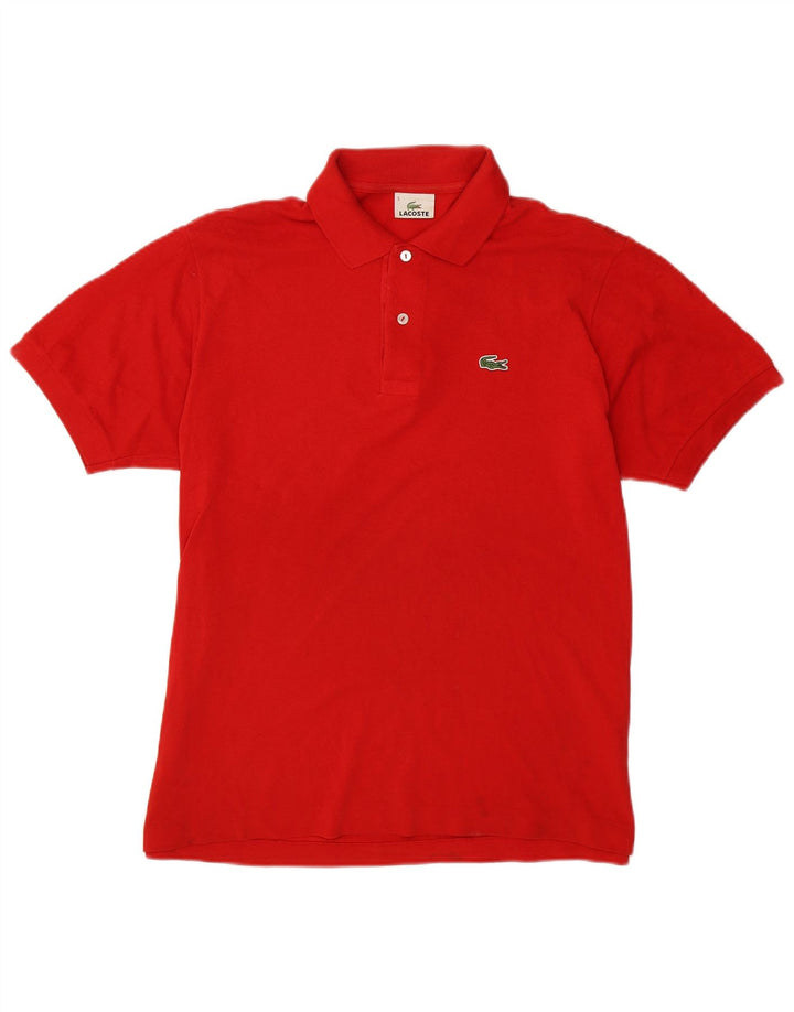 Polo da uomo Lacoste taglia 5 grande in cotone rosso