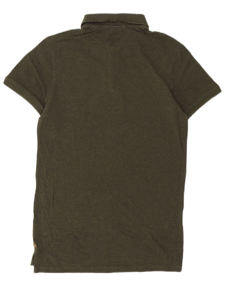 Polo da uomo Scotch & Soda in cotone verde medio