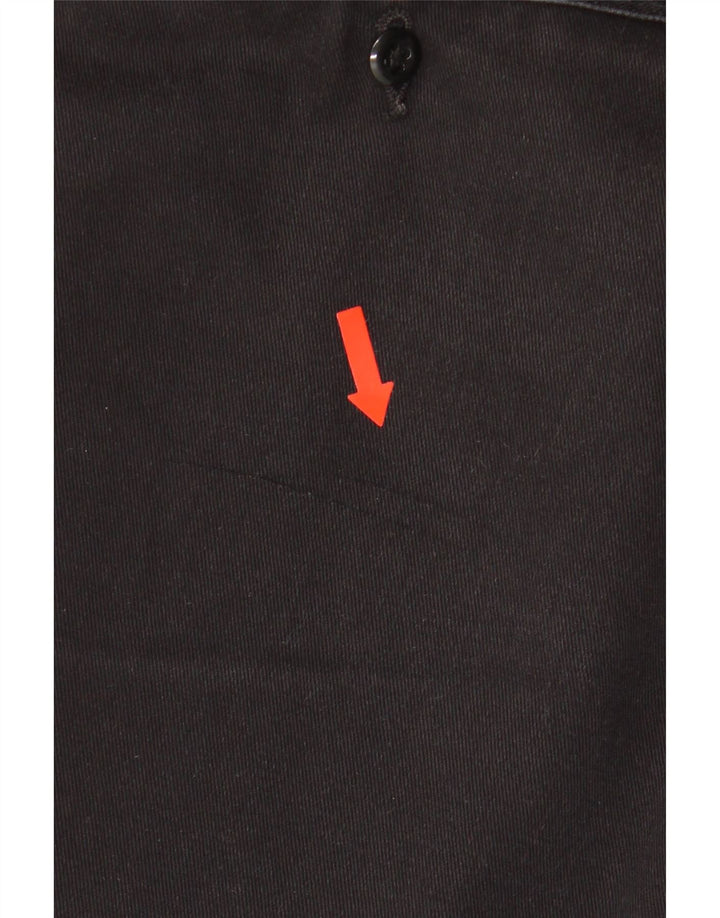 Pantaloncini chino slim da uomo Dickies W32 poliestere nero medio