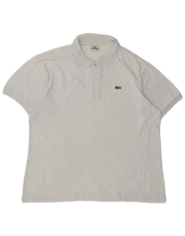 Polo da uomo Lacoste taglia 6 XL in cotone blu