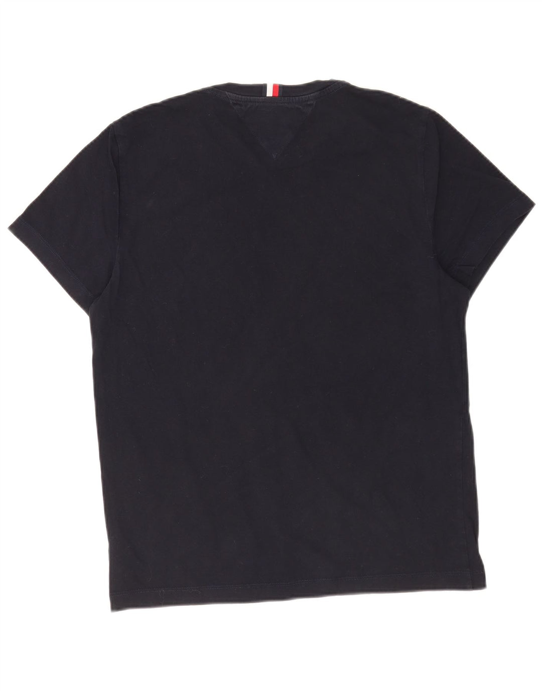 T-shirt da uomo Tommy Hilfiger media cotone blu navy