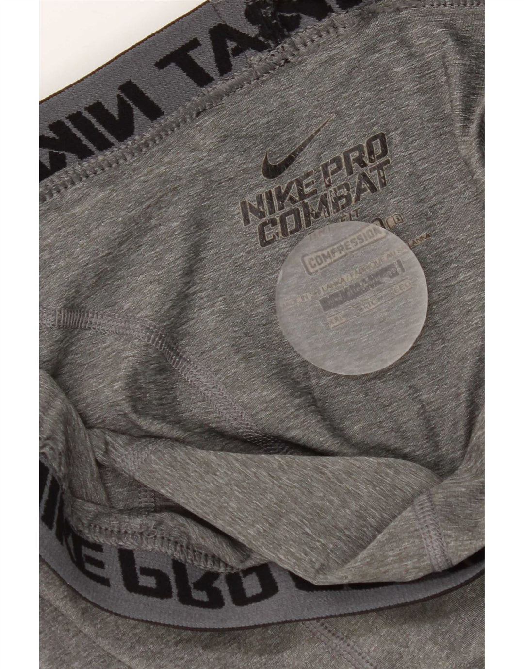 Leggings corti Nike Compression Graphic Crop da uomo 2XL grigio color block