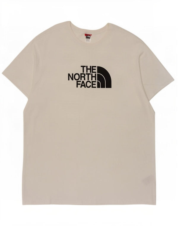 T-shirt grafica da uomo The North Face Top 2XL cotone bianco
