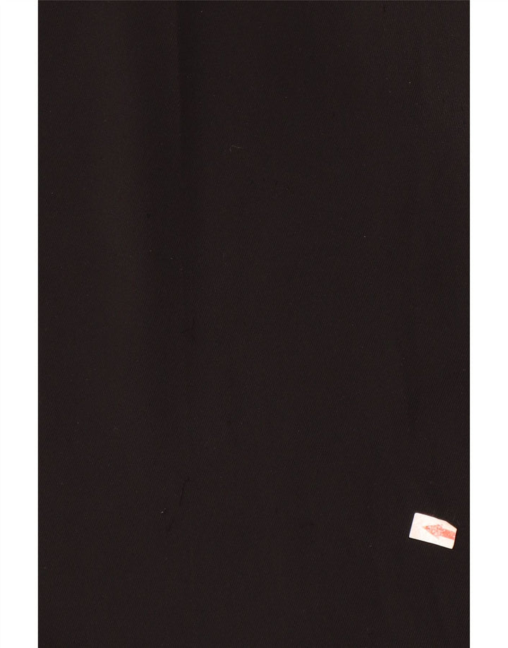 Pantaloni chino a gamba larga da donna Zara medi W28 L29 poliestere nero