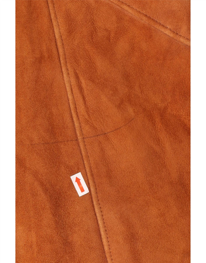 Cappotto in shearling vintage da donna IT 44 Shearling classico beige medio