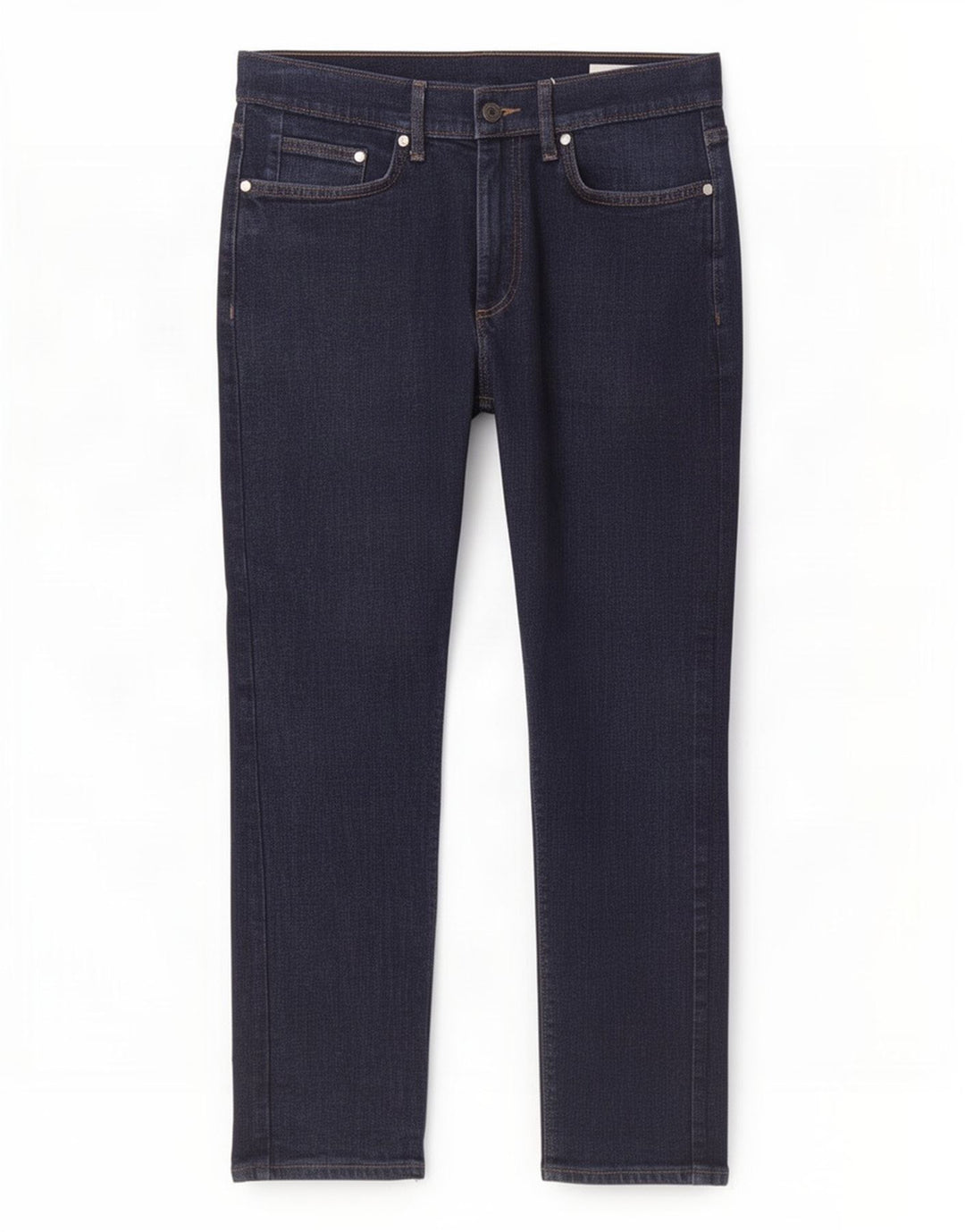 Jeans slim da uomo Marks & Spencer W32 L29 cotone blu navy