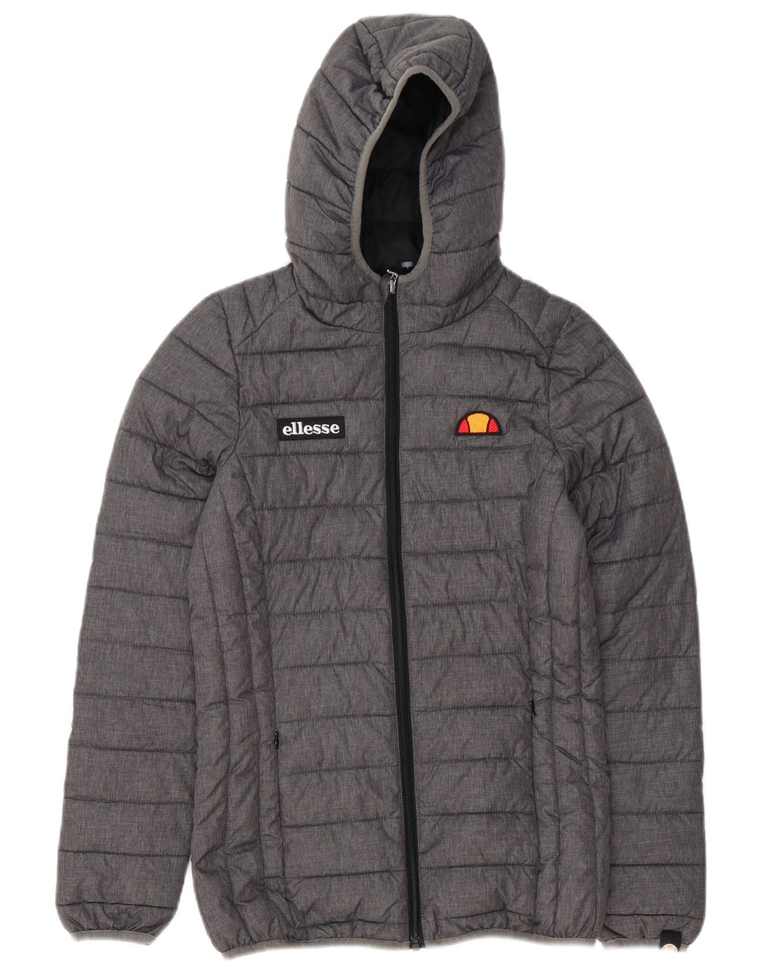 Giacca imbottita con cappuccio da donna Ellesse UK 6 XS poliestere grigio