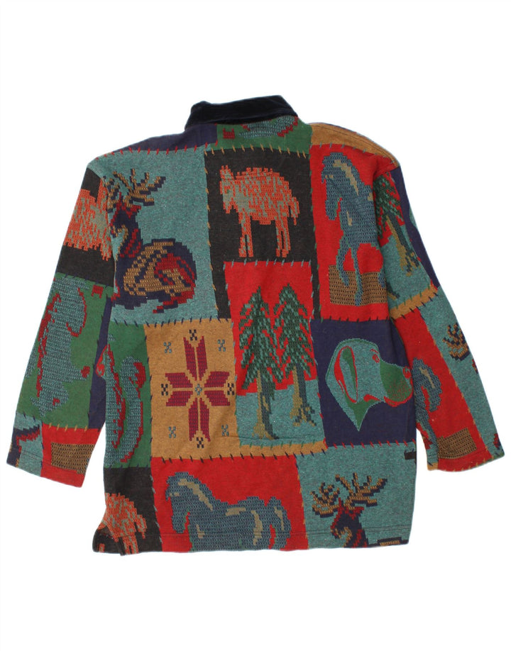 Maglione da donna con collo alto Johnny Lambs IT 44 medio multicolore