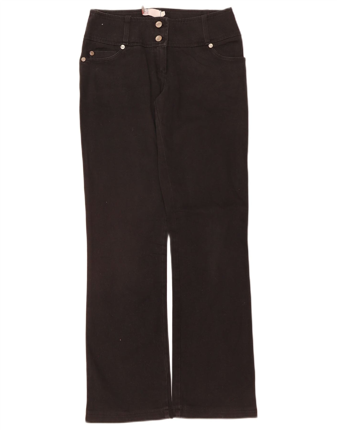 Jeans bootcut per ragazze ICEBERG 11-12 anni W28 L29 cotone nero