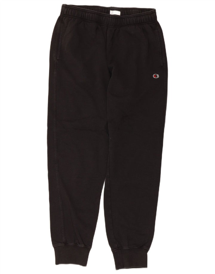 Pantaloni da tuta da uomo Champion Joggers medio cotone nero