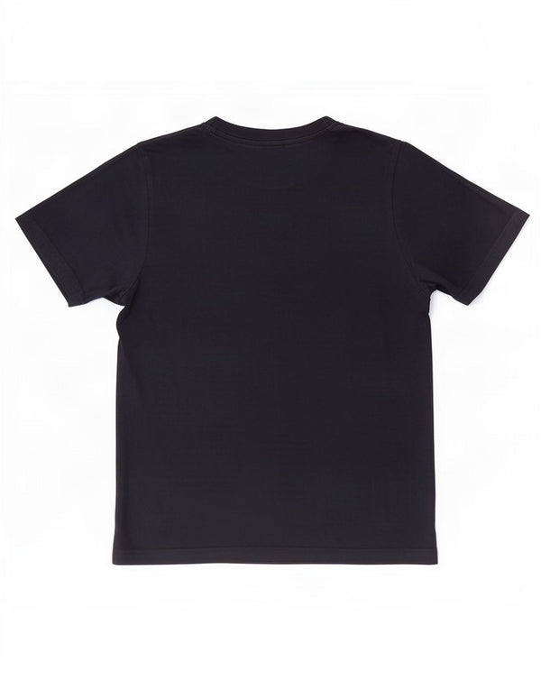 T-shirt grafica da uomo Kappa Top in cotone blu navy medio