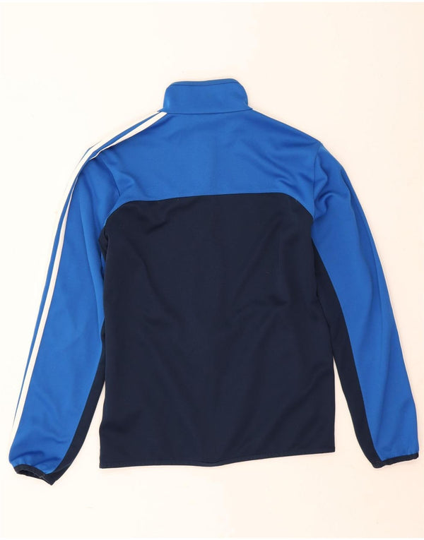 Giacca da tuta da uomo Adidas UK 34/36 Small Blu Navy Colourblock