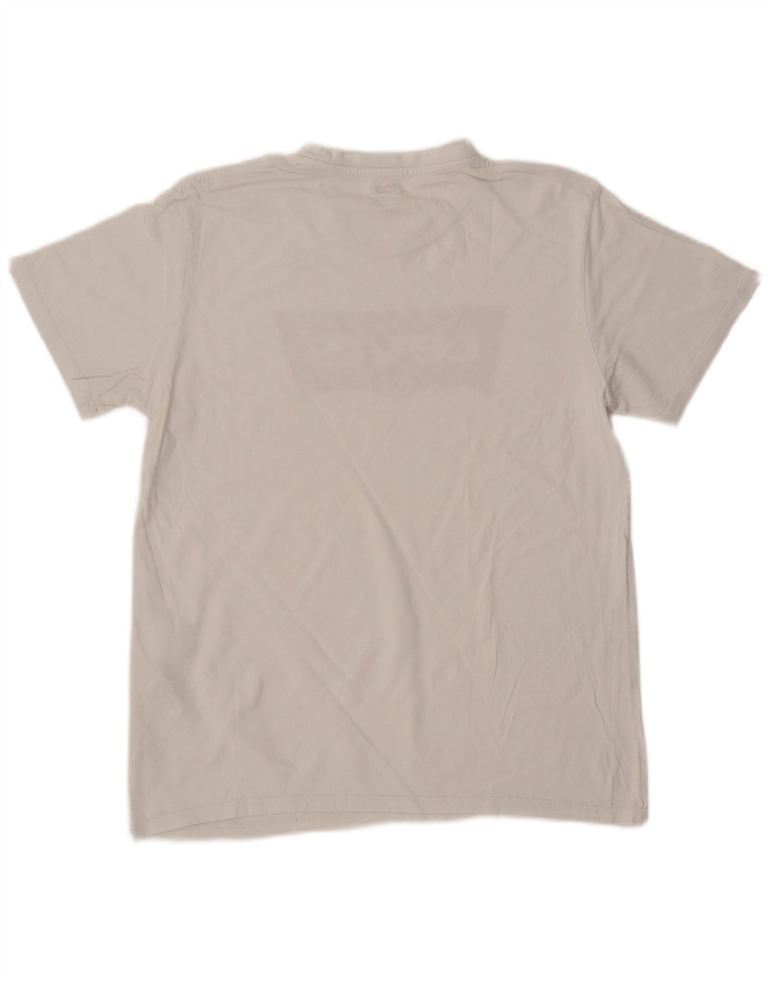 T-shirt grafica da uomo LEVI'S Top in cotone bianco medio