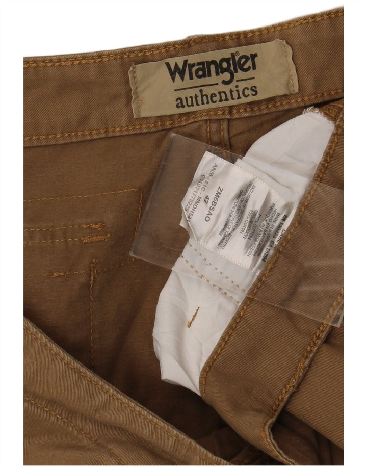 Pantaloncini cargo da uomo Wrangler W42 2XL cotone marrone