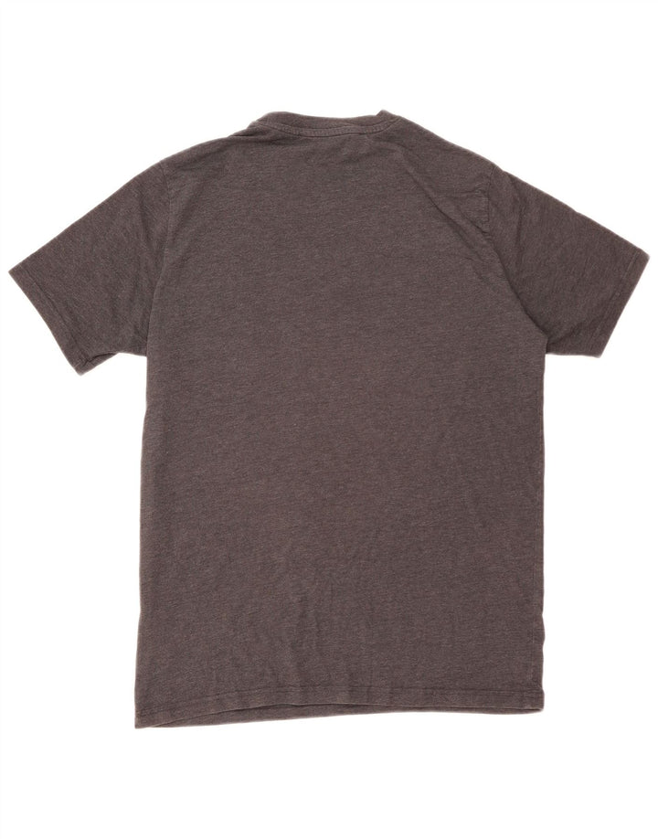 T-shirt grafica da uomo New Balance Top grande grigio chiazzato