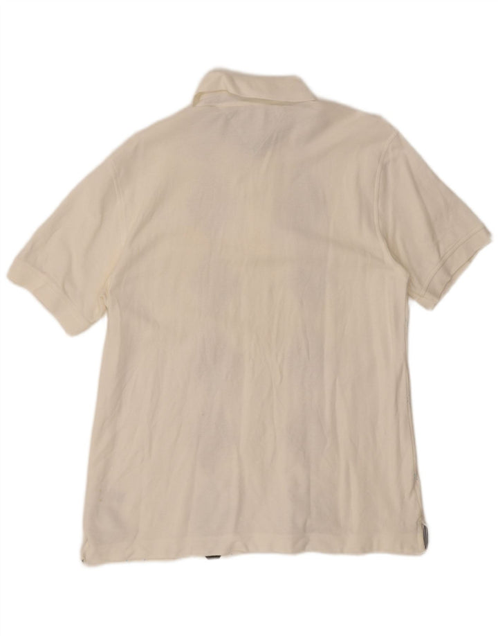 Polo da uomo Tommy Hilfiger Medium White Argyle/Diamond Cotton