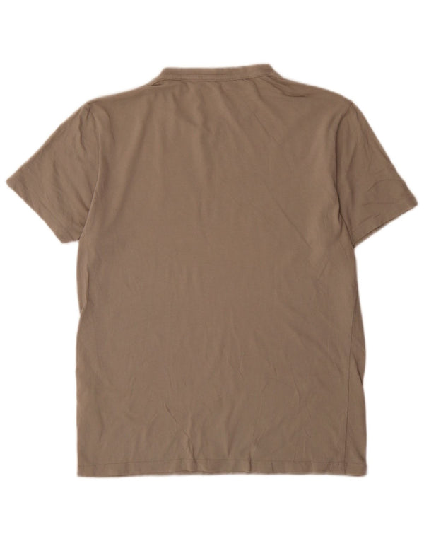 T-shirt da uomo con vestibilità regolare All Saints, cotone grigio medio