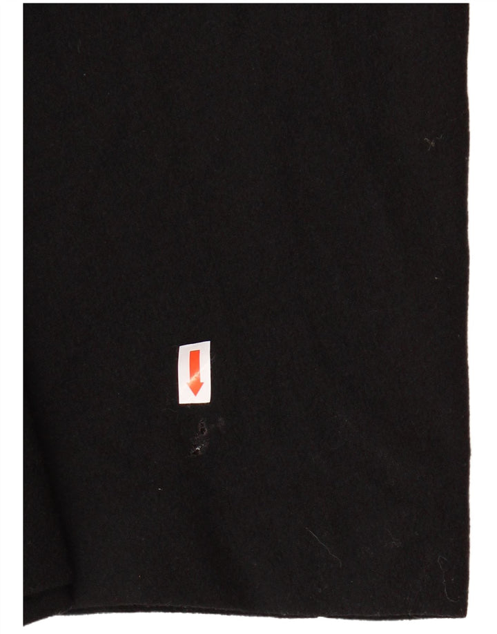 Abito lungo ZARA da donna a maniche lunghe UK 12 medio in lana nera