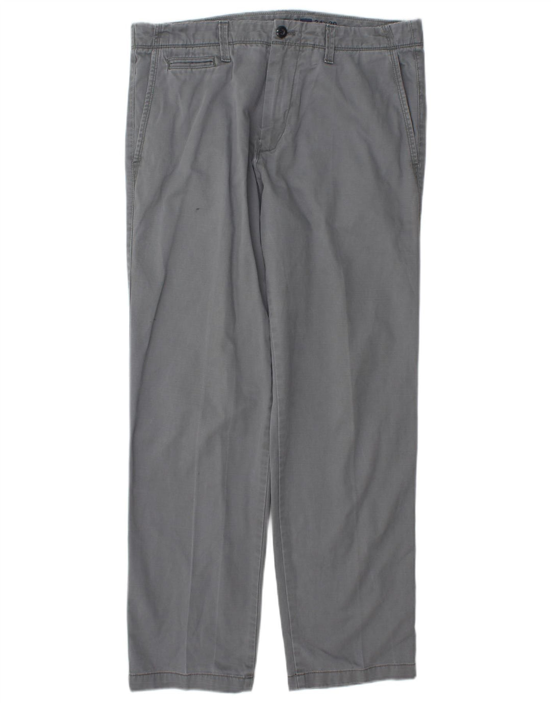 Pantaloni chino dritti da uomo Gap W34 L30 in cotone grigio