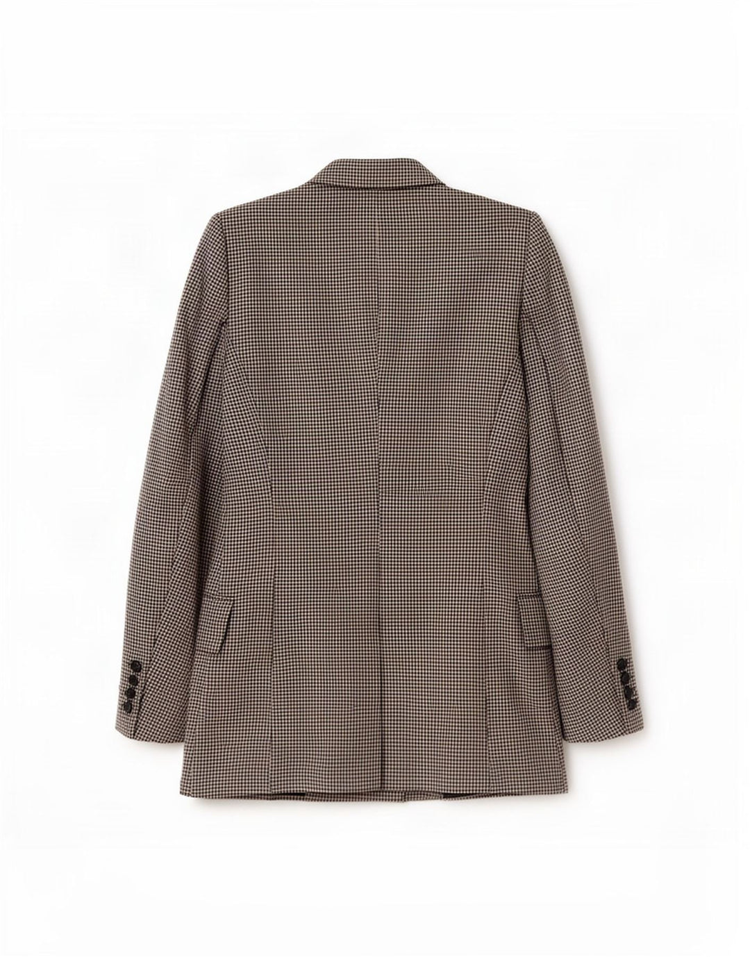 Giacca blazer doppiopetto da donna Zara UK 6 XS nera a quadretti