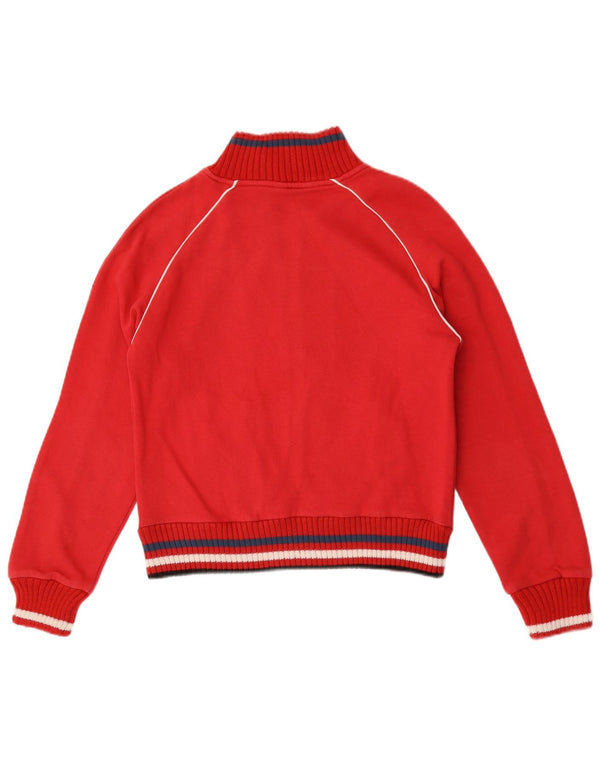 Giacca da tuta da donna Lotto UK 12 Cotone a righe rosse medie