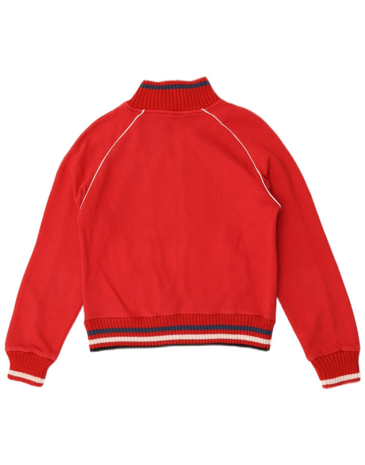 Giacca da tuta da donna Lotto UK 12 Cotone a righe rosse medie
