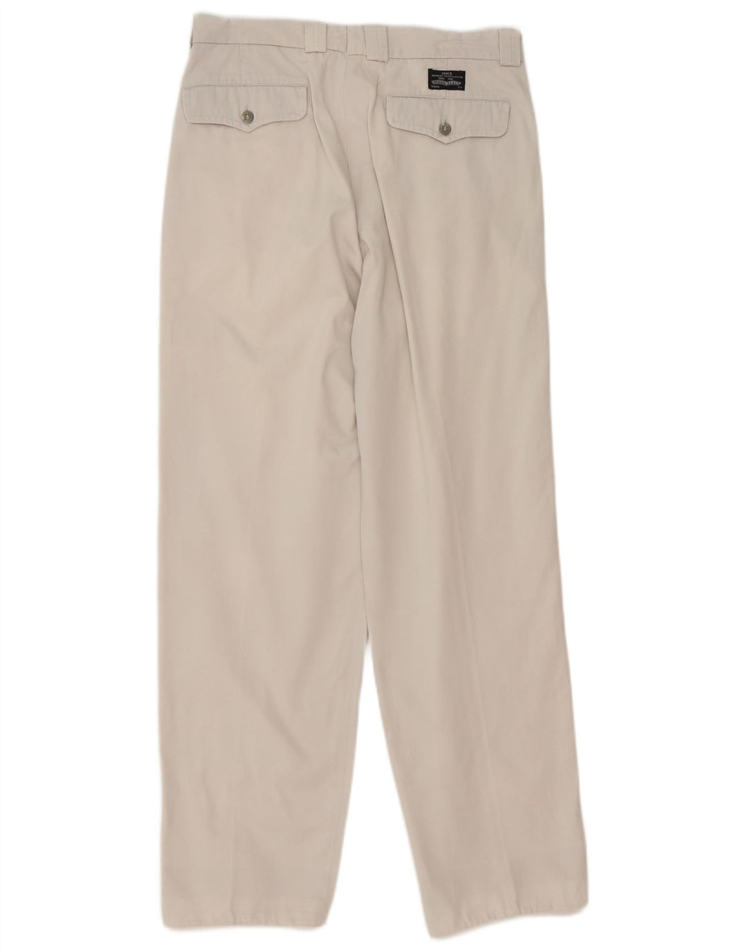 Pantaloni chino con pegging da uomo Levi's W32 L30 in cotone bianco sporco