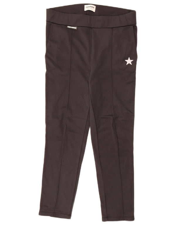 Pantaloni da tuta da donna Converse UK 14 nylon color block medio nero