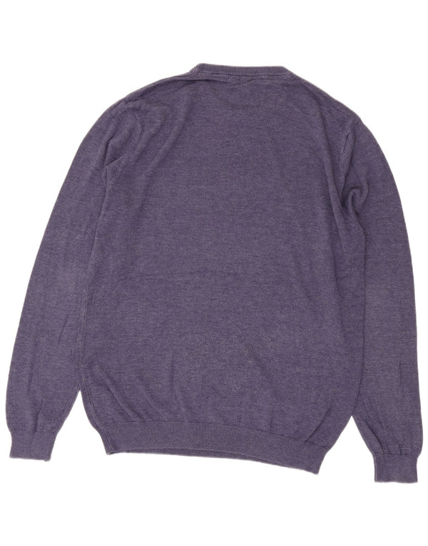Maglione maglione girocollo da uomo Volcom grande cotone viola