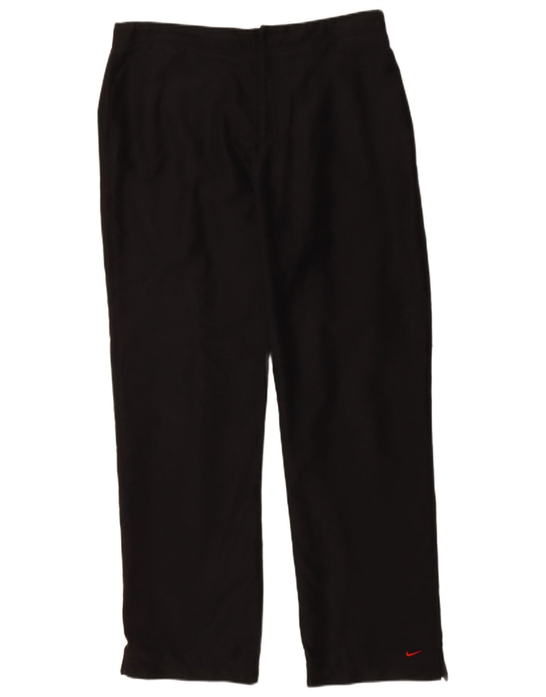 NIKE Womens Tracksuit Trousers US 12/14  Large  Black Polyester