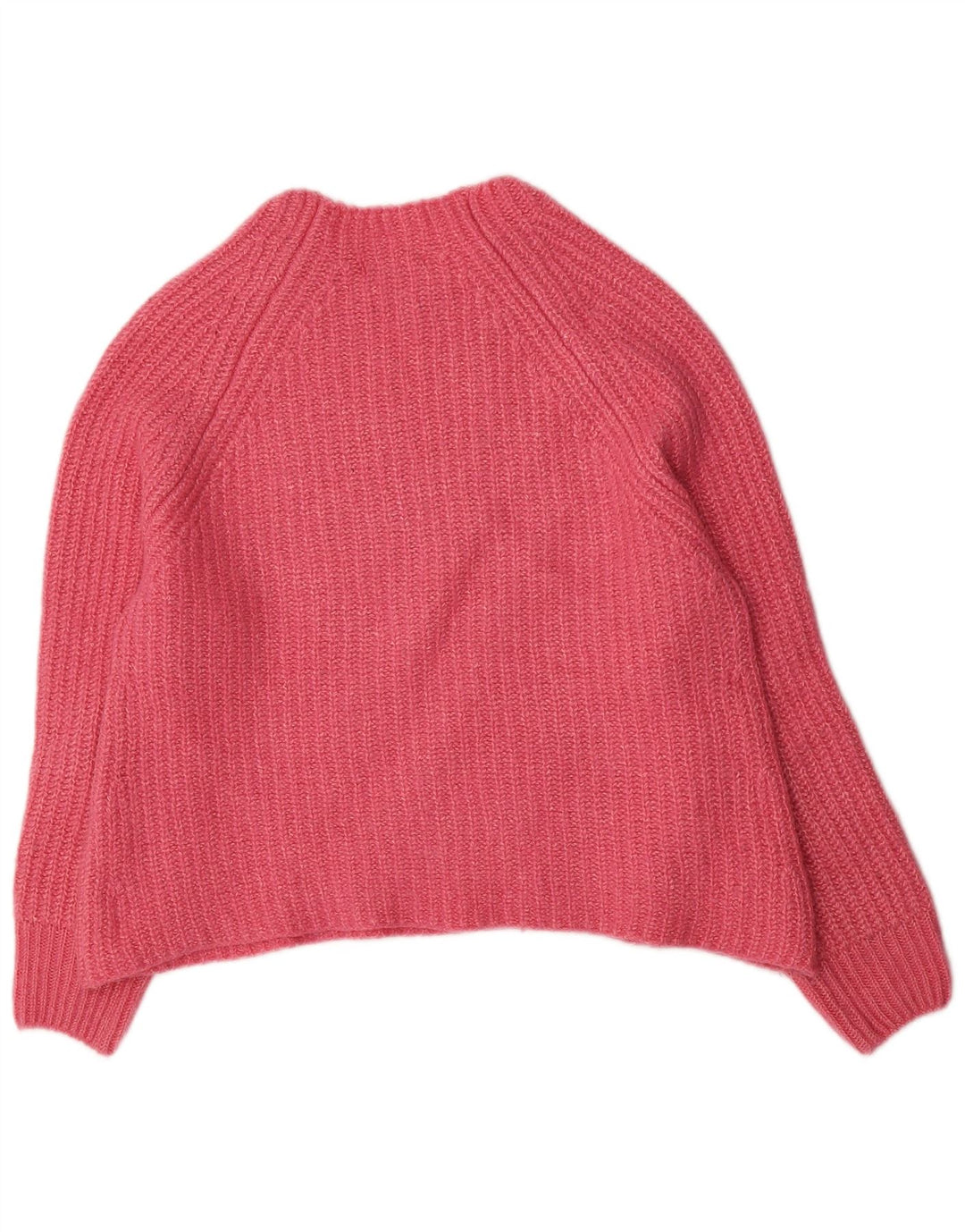 Massimo Dutti Maglione da donna oversize con scollo a barca UK 10 piccolo rosa