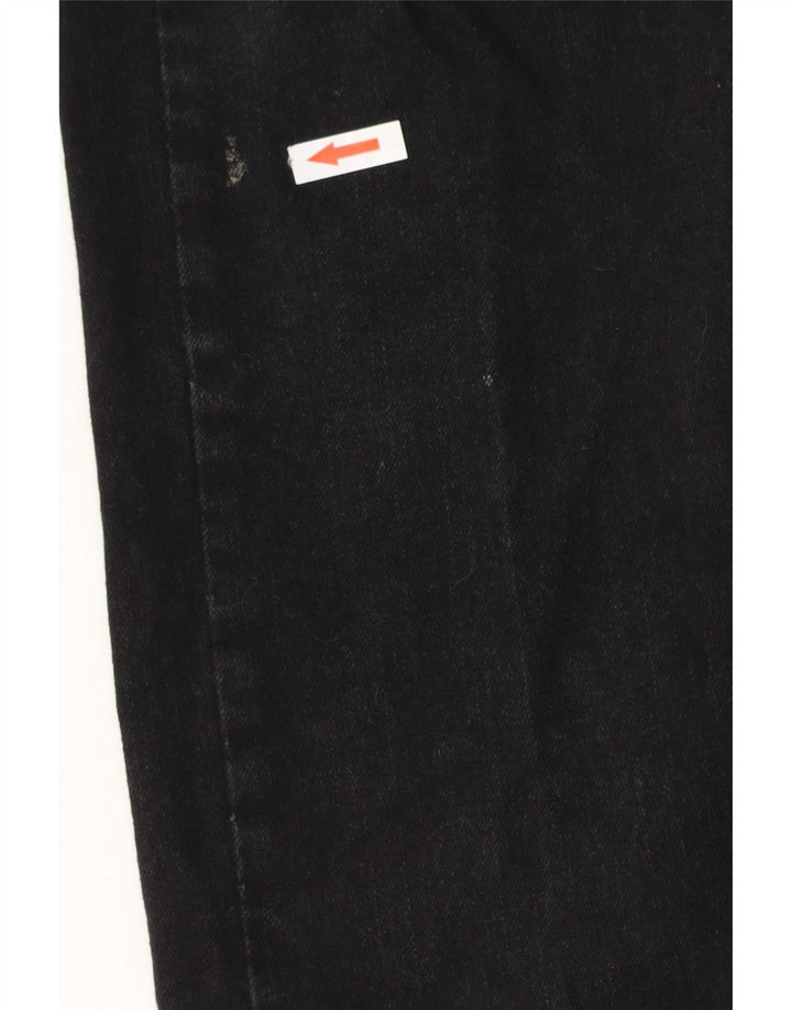 Jeans dritti Lee da uomo vestibilità regolare W30 L32 cotone nero