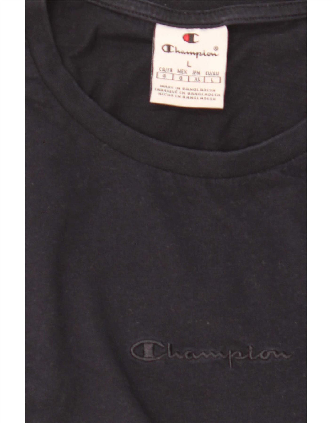 T-shirt da donna Champion Top UK 16 Large Blu Navy