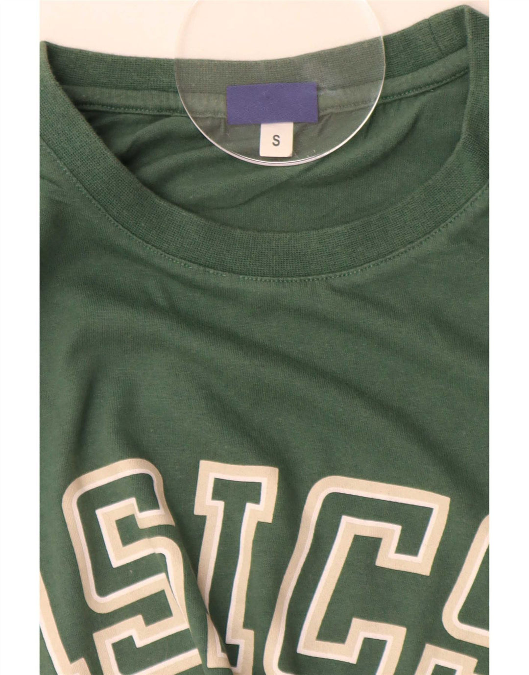 T-shirt grafica da uomo Asics Top piccola verde