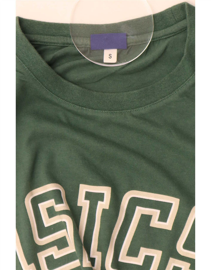 T-shirt grafica da uomo Asics Top piccola verde