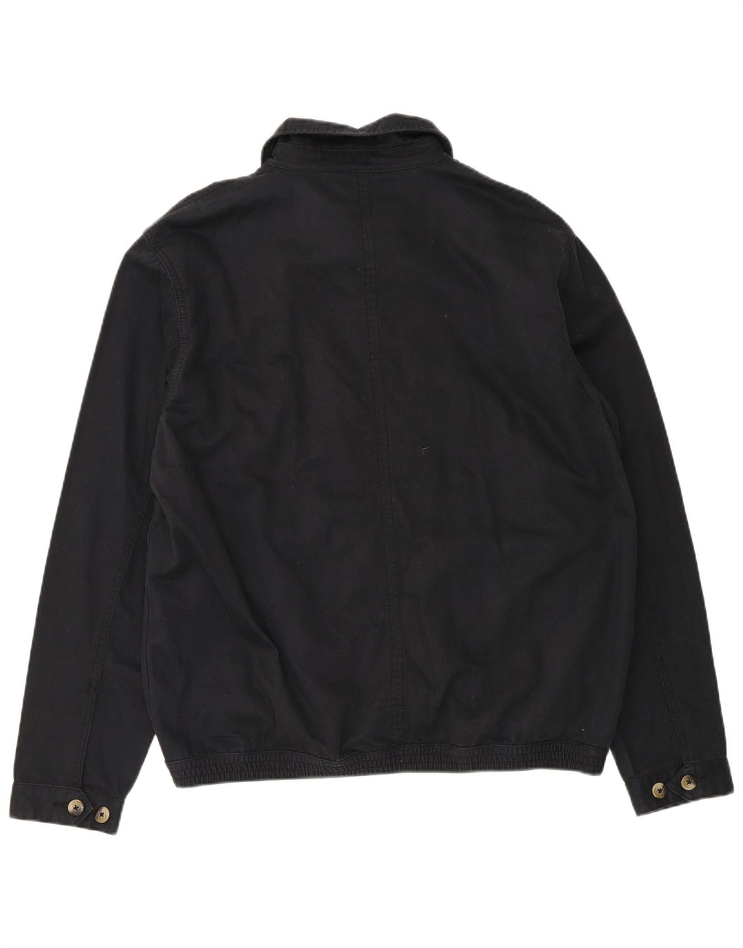 Giubbotto bomber da uomo Marks & Spencer Blue Harbour UK 40 grande cotone nero